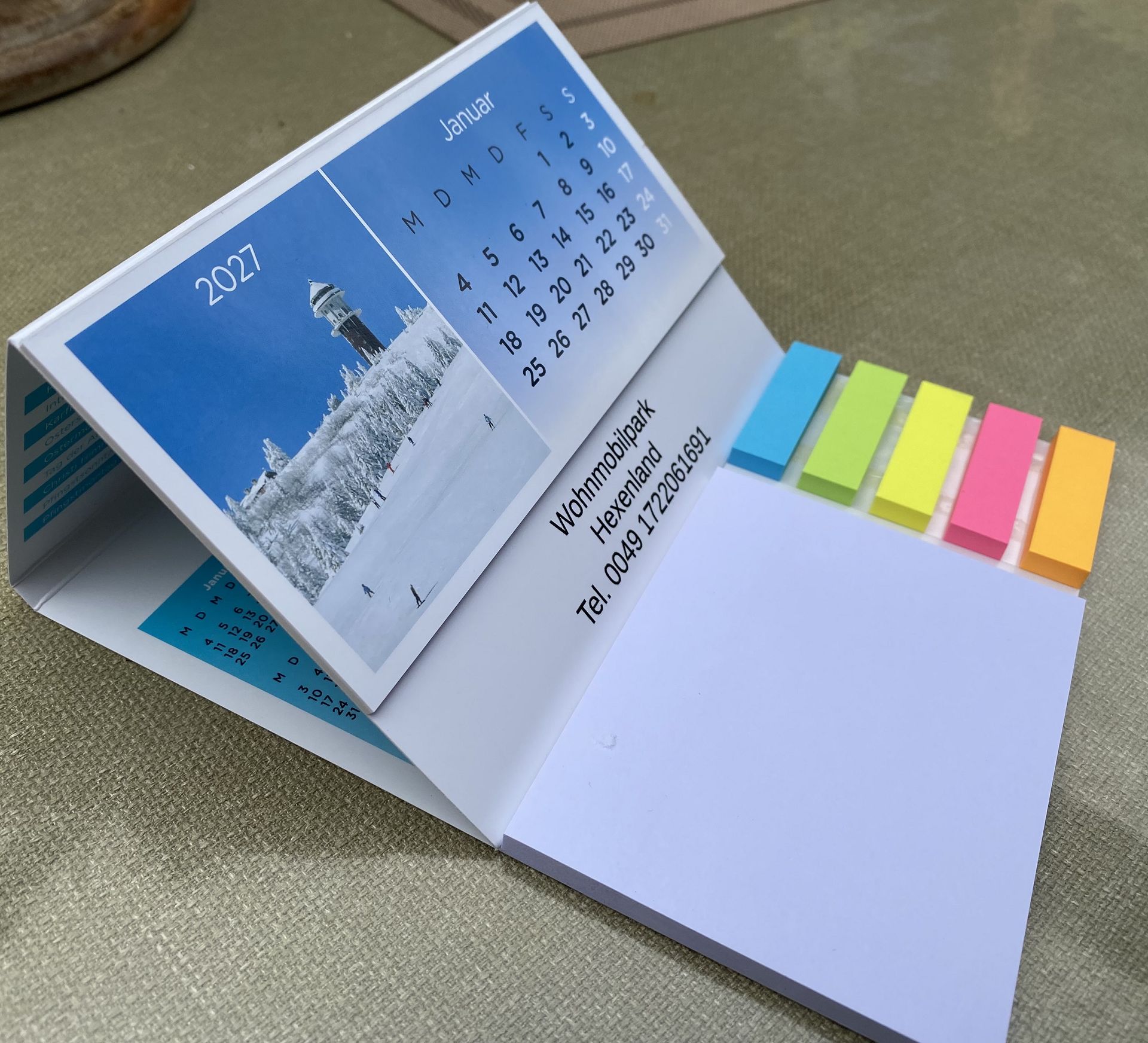 Aufstellkalender